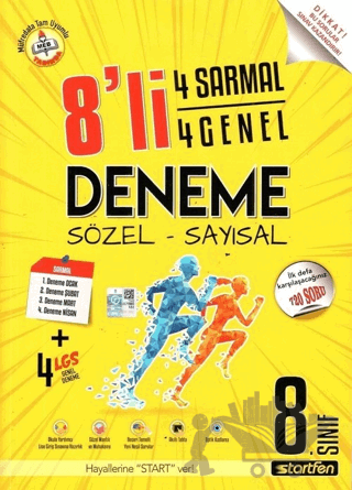 8. Sınıf Sözel Sayısal 8 Deneme
