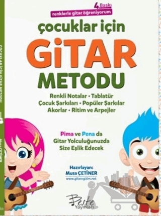 Çocuklar İçin Gitar Metodu - Renklerle Gitar Öğreniyorum