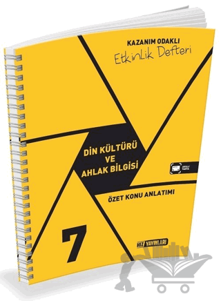 7. Sınıf Din Kültürü ve Ahlak Bilgisi Kazanım Odaklı Etkinlik Defteri
