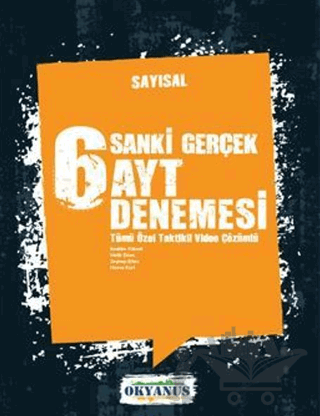 Sanki Gerçek 6 AYT Sayısal Deneme