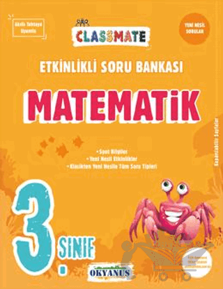 3. Sınıf Classmate Matematik Etkinlikli Soru Bankası