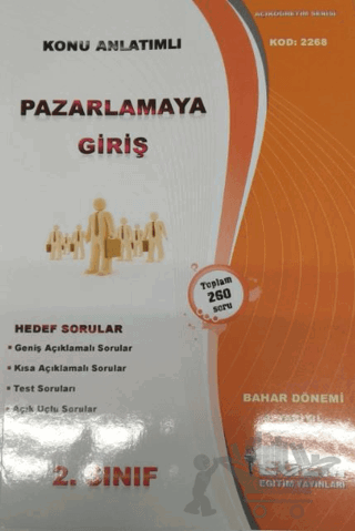 AÖF 2. Sınıf Pazarlamaya Giriş Konu Anlatımlı Kod: 2268