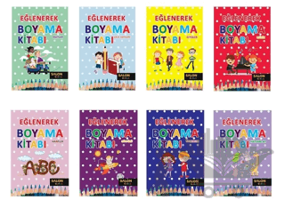 Eğlenerek Boyama (8 Takım Set)