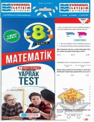8. Sınıf Matematik Yeni Nesil Video Çözümlü Yaprak Test