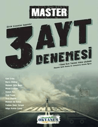 AYT Master 3 Deneme