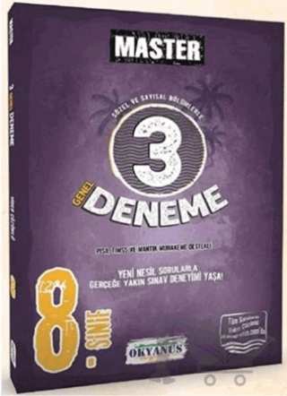 8. Sınıf Master 3 Deneme