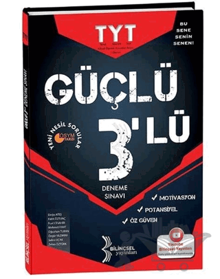 TYT Güçlü 3'lü Deneme Sınavı