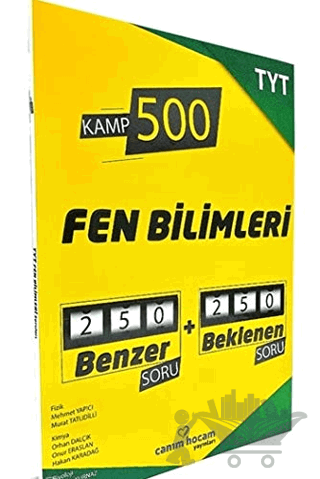 TYT Fen Bilimleri Kamp 500 Denemesi