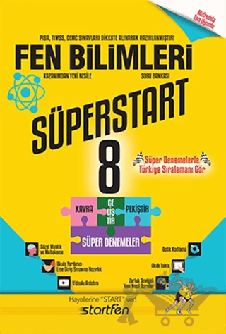 8. Sınıf Fen Bilimleri Süperstart Soru Bankası