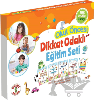 Dikkat Odaklı Eğitim Seti 3-4 Yaş