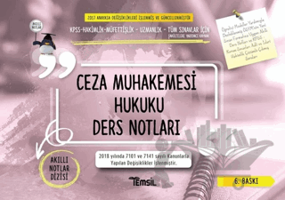 Ceza Muhakemesi Hukuku Ders Notları