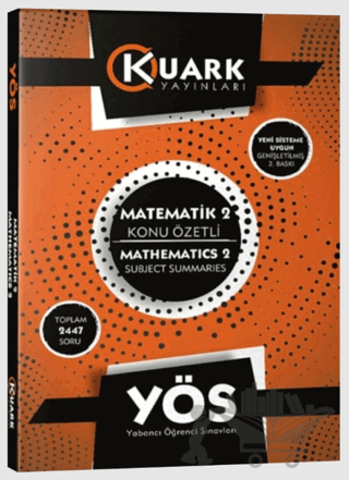 YÖS Matematik 2 Konu Özetli