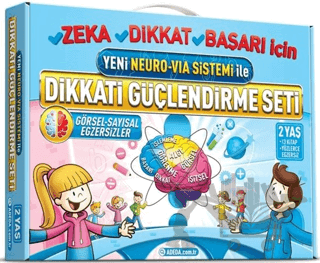 Dikkati Güçlendirme Seti - Yeni Neuro VİA Sistemi ile (2 Yaş)