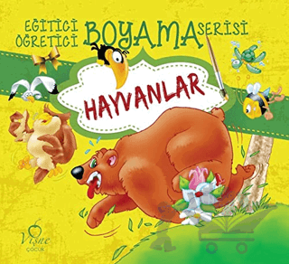 Hayvanlar - Eğitici Öğretici Boyama Serisi