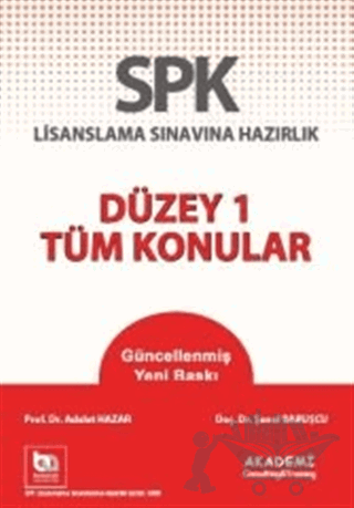SPK Lisanslama Sınavına Hazırlık Düzey 1 - Tüm Konular