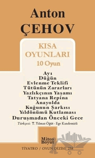 Anton Çehov Kısa Oyunları (10 Oyun)