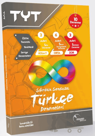YKS TYT Türkçe Sıfırdan Sonsuza 10 Deneme