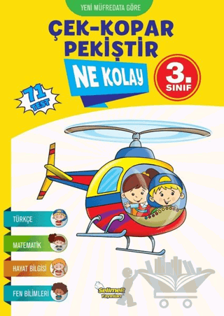 3. Sınıf Tüm Dersler Çek-Kopar-Pekiştir Ne Kolay