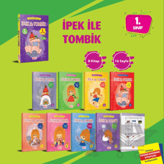 İpek ile Tombik Hikaye Seti (8 Kitap + Değerlendirme Testi)