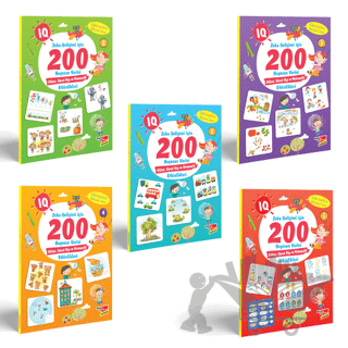 IQ Zeka Gelişimi için 200 Heyecan Verici 5'li Etkinlik Seti