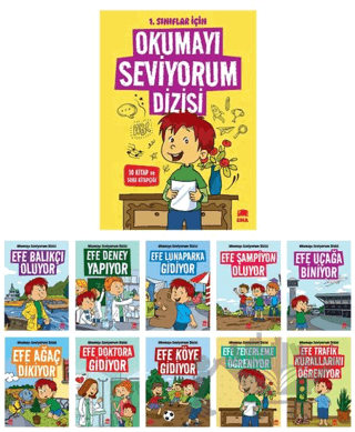 Okumayı Seviyorum Seti - 10 Kitap Takım