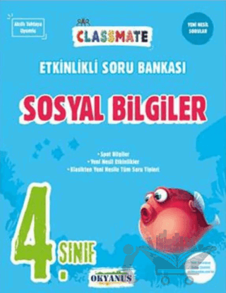 4. Sınıf Sosyal Bilgiler Classmate Etkinlikli Soru Bankası