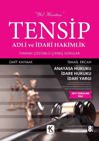 Tensip - Adli ve İdari Hakimlik Tamamı Çözümlü Çıkmış Sorular