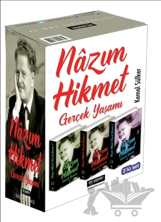 Nazım Hikmet - Gerçek Yaşamı (3 Kitap Takım)