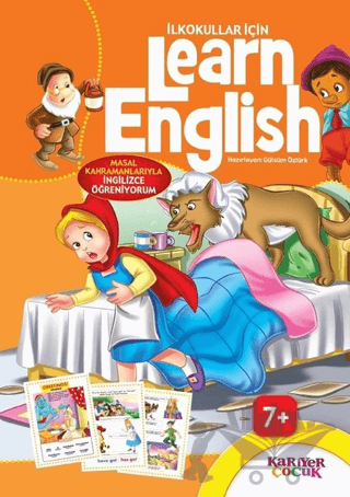 İlkokullar İçin Learn English (Turuncu)
