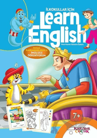 İlkokullar İçin Learn English (Mavi)