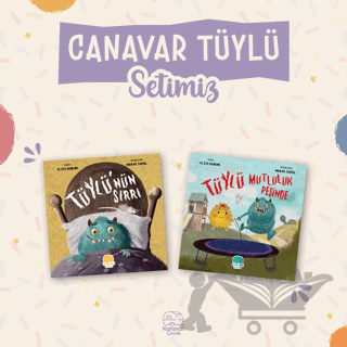 Canavar Tüylü Seti - 2 Kitap
