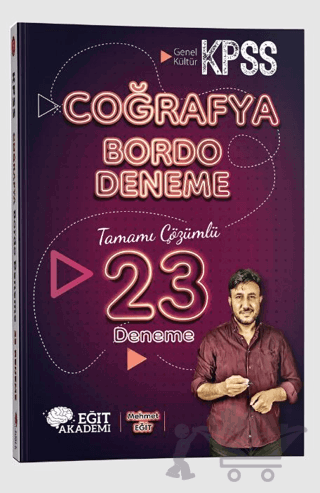 KPSS Coğrafya Tamamı Çözümlü 23 Bordo Deneme Sınavı