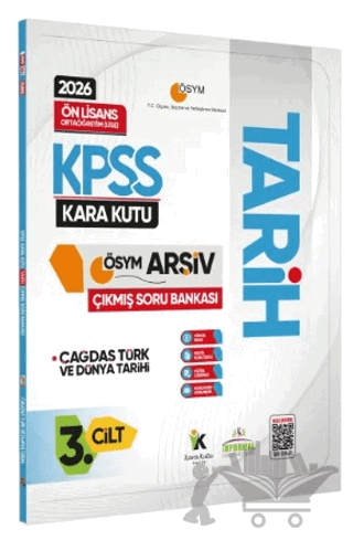 2026 KPSS Önlisans/Ortaöğretim Tarihin Kara Kutusu 3.Cilt ÖSYM Çıkmış Soru Bankası Konu Özetli Çözümlü
