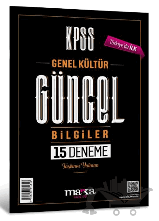 2025 KPSS Genel Kültür Güncel Bilgiler 15 Deneme