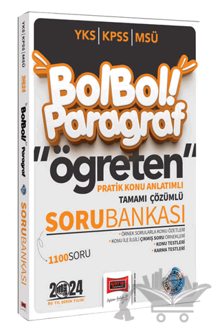 2024 KPSS MSÜ YKS Bol Bol Öğreten Paragraf Pratik Konu Anlatımlı Tamamı Çözümlü Soru Bankası