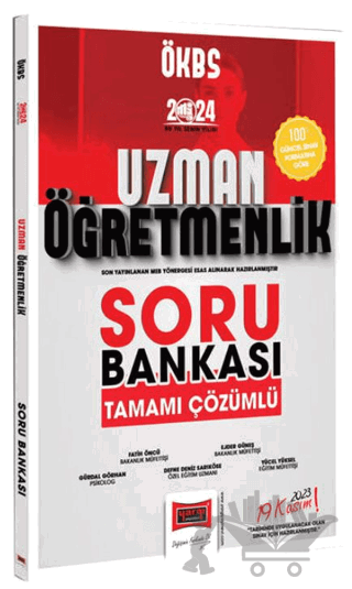 2024 Uzman Öğretmenlik Soru Bankası