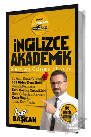 2024 YDS YÖKDİL YKSDİL İngilizce Akademik Sınavlara Çalışma Kılavuzu