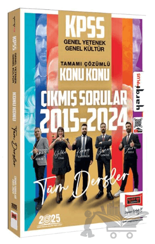 Yargı Yayınları 2025 KPSS GK-GY 2015-2024 Tamamı Çözümlü Konu Konu Çıkmış Sorular