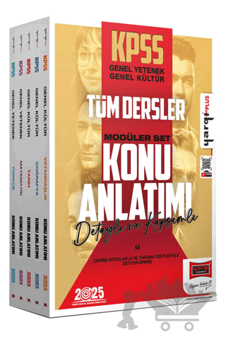 2025 KPSS GK-GY Konu Anlatımlı Modüler Set