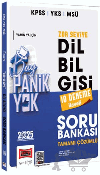 2025 KPSS YKS MSÜ Tamamı Çözümlü Panik Yok Zor Seviye Dil Bilgisi Soru Bankası (10 Deneme İlaveli)