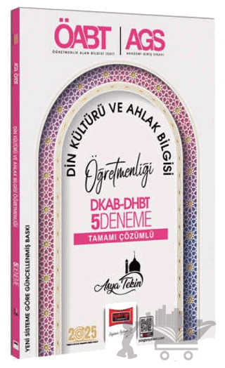 2025 MEB AGS ÖABT DKAB-DHBT Din Kültürü ve Ahlak Bilgisi Öğretmenliği Tamamı Çözümlü 5 Deneme