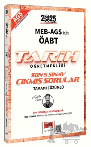 2025 MEB AGS ÖABT Tarih Öğretmenliği Son 5 Sınav Çıkmış Sorular