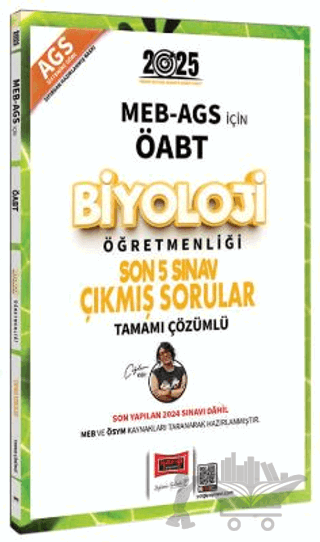 2025 MEB-AGS ÖABT Biyoloji Öğretmenliği Son 5 Sınav Çıkmış Sorular