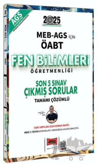 2025 MEB-AGS ÖABT Fen Bilimleri Öğretmenliği Son 5 Sınav Çıkmış Sorular