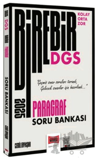 2025 DGS Birebir Serisi Kolay-Orta-Zor Paragraf Soru Bankası