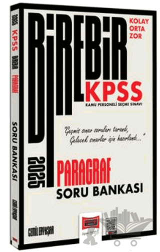 2025 KPSS Birebir Serisi Kolay-Orta-Zor Paragraf Soru Bankası
