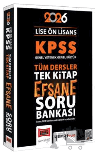 2026 KPSS Lise Ön Lisans GK-GY Tüm Dersler Tek Kitap Efsane Soru Bankası