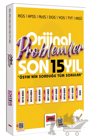 2026 KPSS AGS ALES DGS YGS TYT MSÜ Orijinal Problemler Son 15 Yıl Çıkmış Sorular