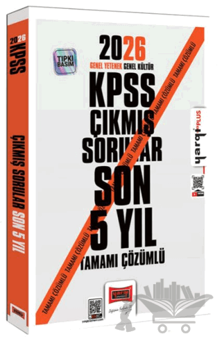2026 KPSS GK-GY Tüm Dersler Tamamı Çözümlü Son 5 Yıl Çıkmış Sorular