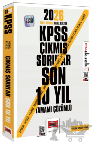 2026 KPSS GK-GY Tüm Dersler Tamamı Çözümlü Son 10 Yıl Çıkmış Sorular